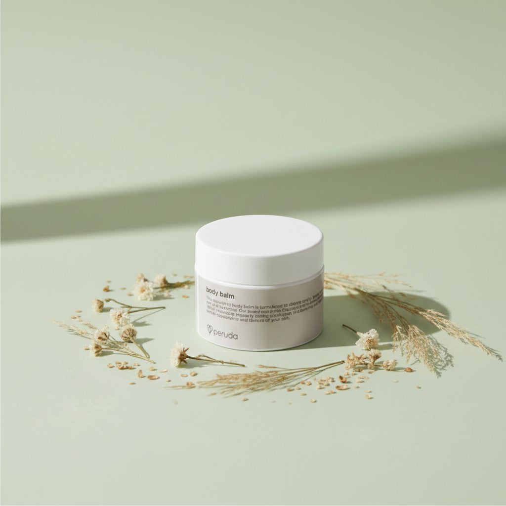Botanical body balm with Cupuaçu, Murumuru & Andiroba. Fast-absorbing, natural balm for soft, hydrated skin.