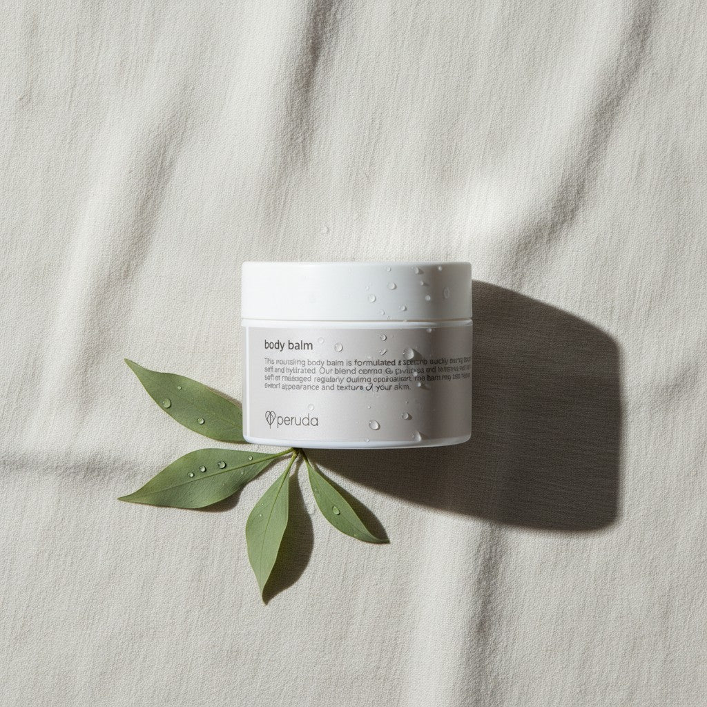 Botanical body balm with Cupuaçu, Murumuru & Andiroba. Fast-absorbing, natural balm for soft, hydrated skin.