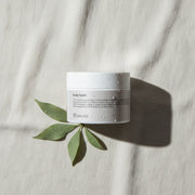 Botanical body balm with Cupuaçu, Murumuru & Andiroba. Fast-absorbing, natural balm for soft, hydrated skin.