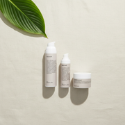 Sensitive skin ritual flatlay helichrysum